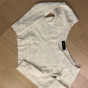 s Mink Pink White Sweater. Perfect condition!